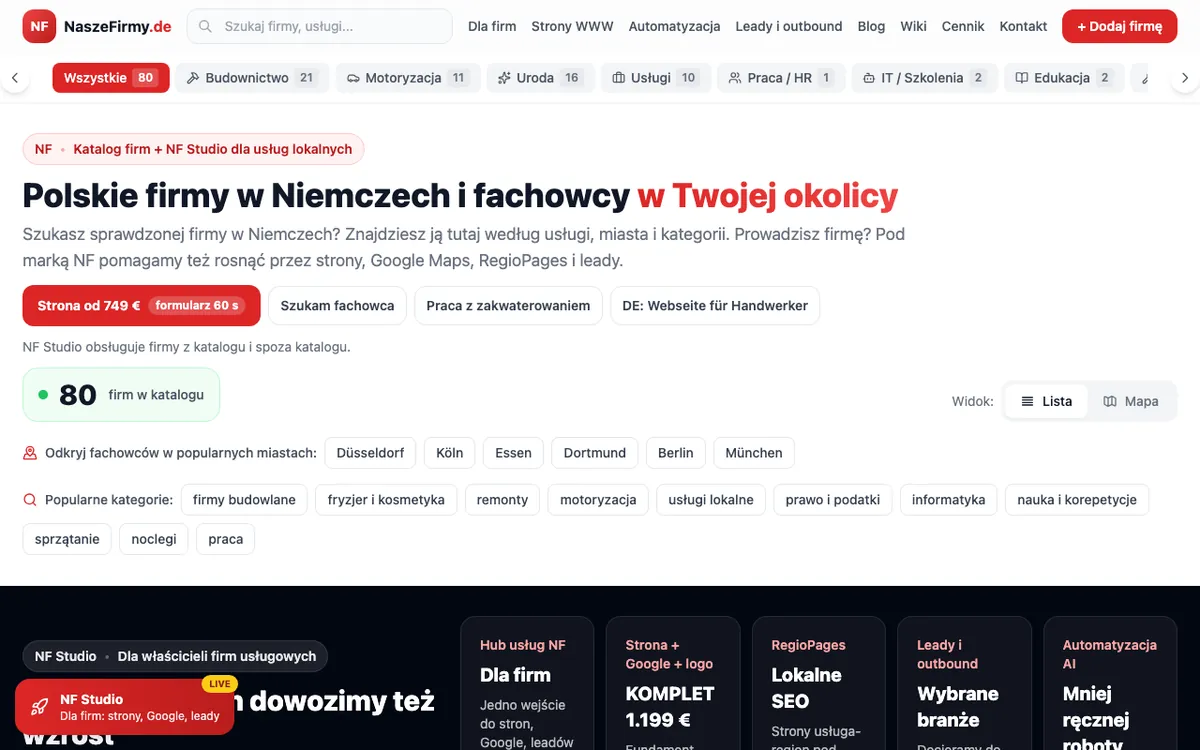 Strona główna NaszeFirmy.de