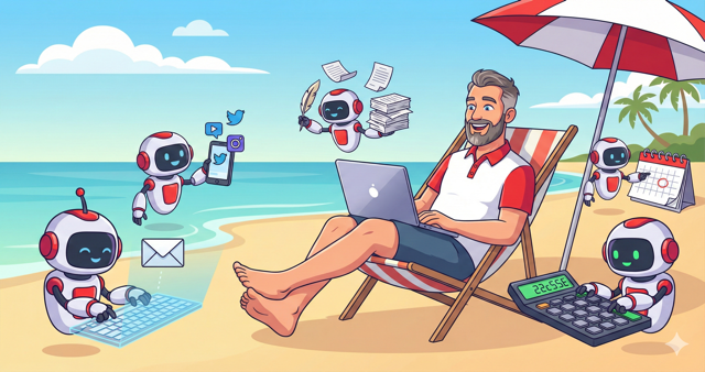 AI oszczędza czas przedsiębiorcy